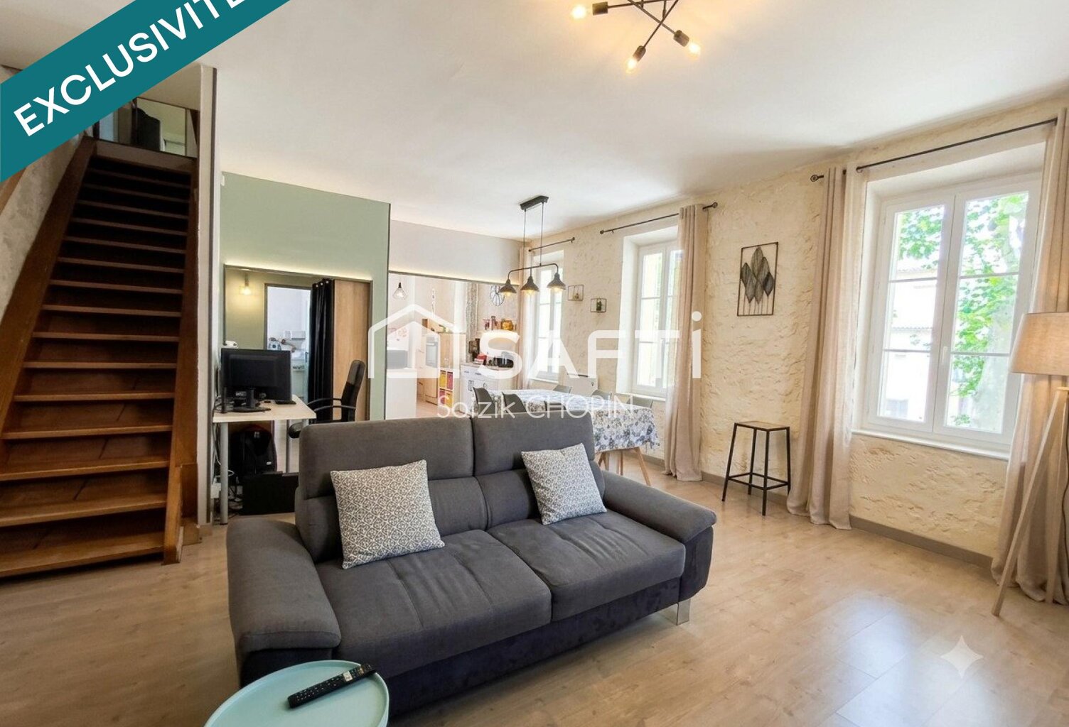 Bel appartement lumineux de 3 pièces, 80 m2 — photo 1