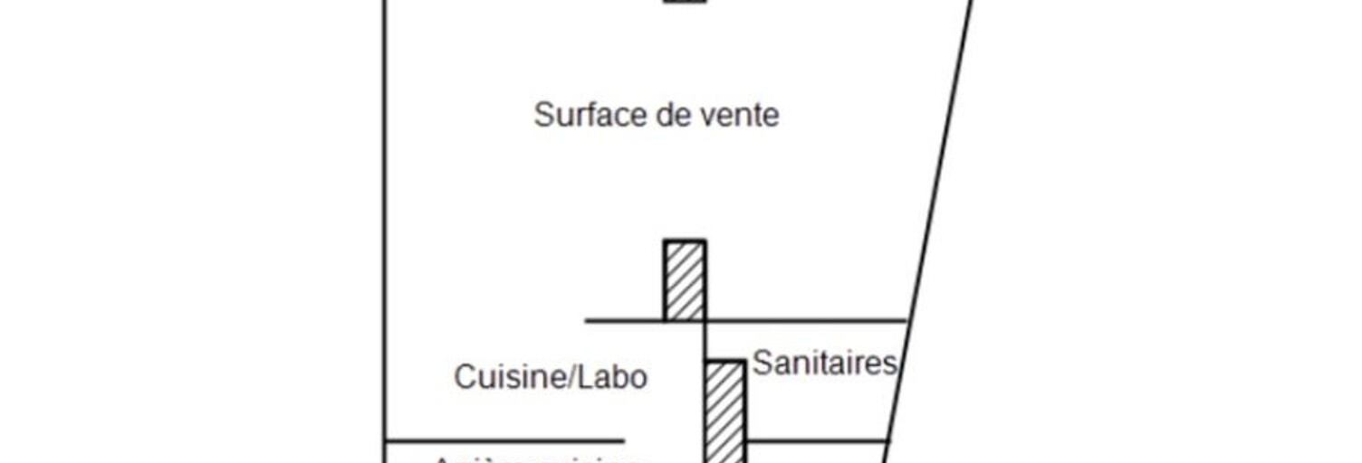 Commerce  51 m² à vendre à Grenoble (38000)