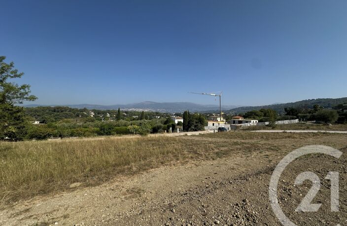 Vente terrain  1860 m² Mougins (06250) — photo 2