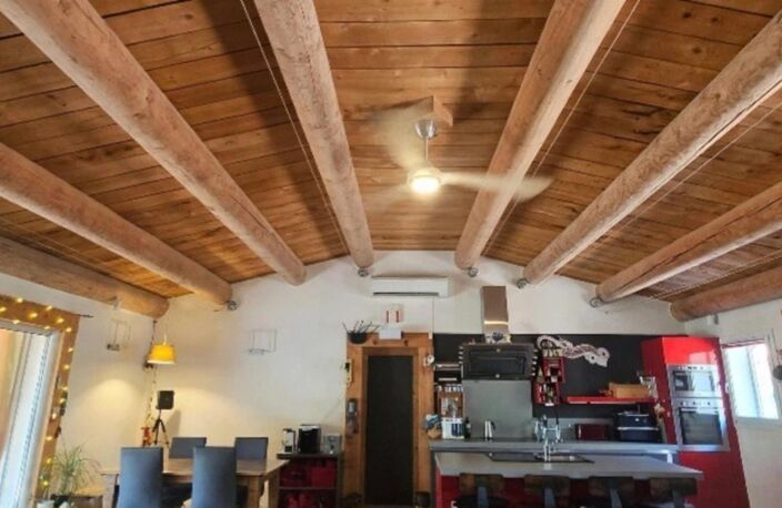 Exclusivité Maison à Ossature Bois D'environ 86 m2( possibilité d'agrandissement de 50m2 ,pièce attenante a la maison ) , 3 pièces à LE CANNET DES MAURES (83340) — photo 2