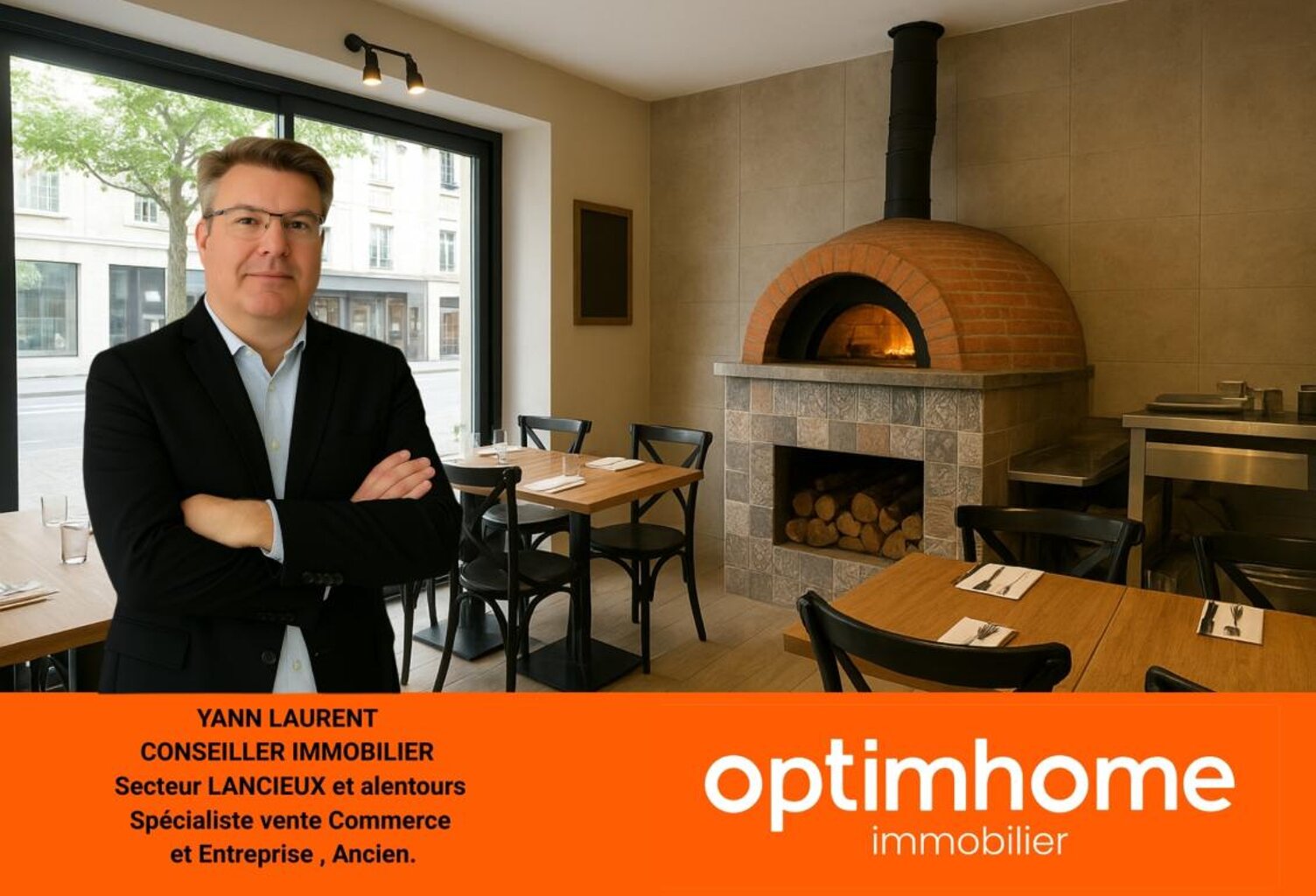 Fonds de commerce PIZZERIA DE CHARME – UNE BELLE AFFAIRE AU CŒUR DE LA BRETAGNE Proche de ROSTRENENEN (22) — photo 1