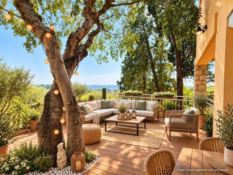 Maison À Vendre: Nîmes collines, à 5 min du centre ville villa 5 pièces avec vue imprenable — photo 1