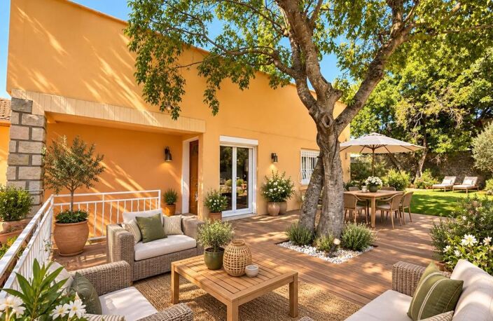 Maison À Vendre: Nîmes collines, à 5 min du centre ville villa 5 pièces avec vue imprenable — photo 3