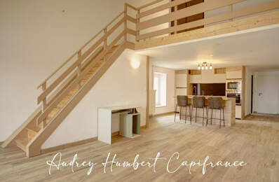 Maison rénovée à vendre REZONVILLE-VIONVILLE (57) - grand séjour avec cuisine ouverte - 3 chambres - grand garage - potentiel d'aménagement - petit extérieur — photo du bien