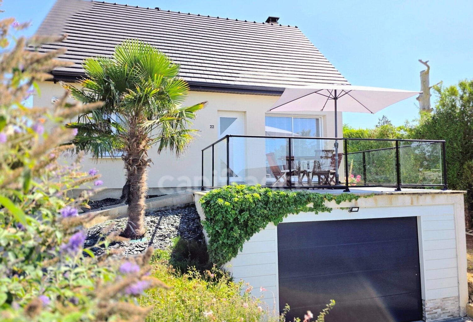 À VENDRE PAVILLON INDIVIDUEL AVEC VUE MER, SOUS-SOL COMPLET ET TERRAIN DE PLUS DE 800m² à CRIEL SUR MER (76) — photo 1