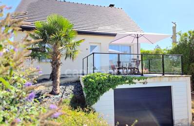 À VENDRE PAVILLON INDIVIDUEL AVEC VUE MER, SOUS-SOL COMPLET ET TERRAIN DE PLUS DE 800m² à CRIEL SUR MER (76) — photo du bien