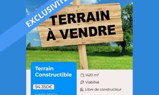 Terrain  1420 m² à vendre à Maen-Roch (35460)