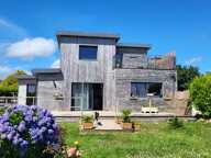 Maison contemporaine VUE MER ossature bois  PLAIN-PIED à vendre 6 pièces TELGRUC SUR MER (29) — photo 2