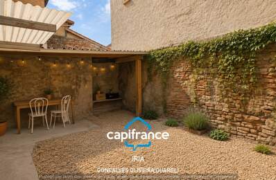 À vendre - Maison de ville en pierre avec terrasse privative - 2 chambres et grenier aménageable – Clairac (47190)Lot-et-Garonne — photo du bien