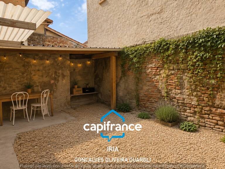 À vendre - Maison de ville en pierre avec terrasse privative - 2 chambres et grenier aménageable – Clairac (47190)Lot-et-Garonne — photo 1