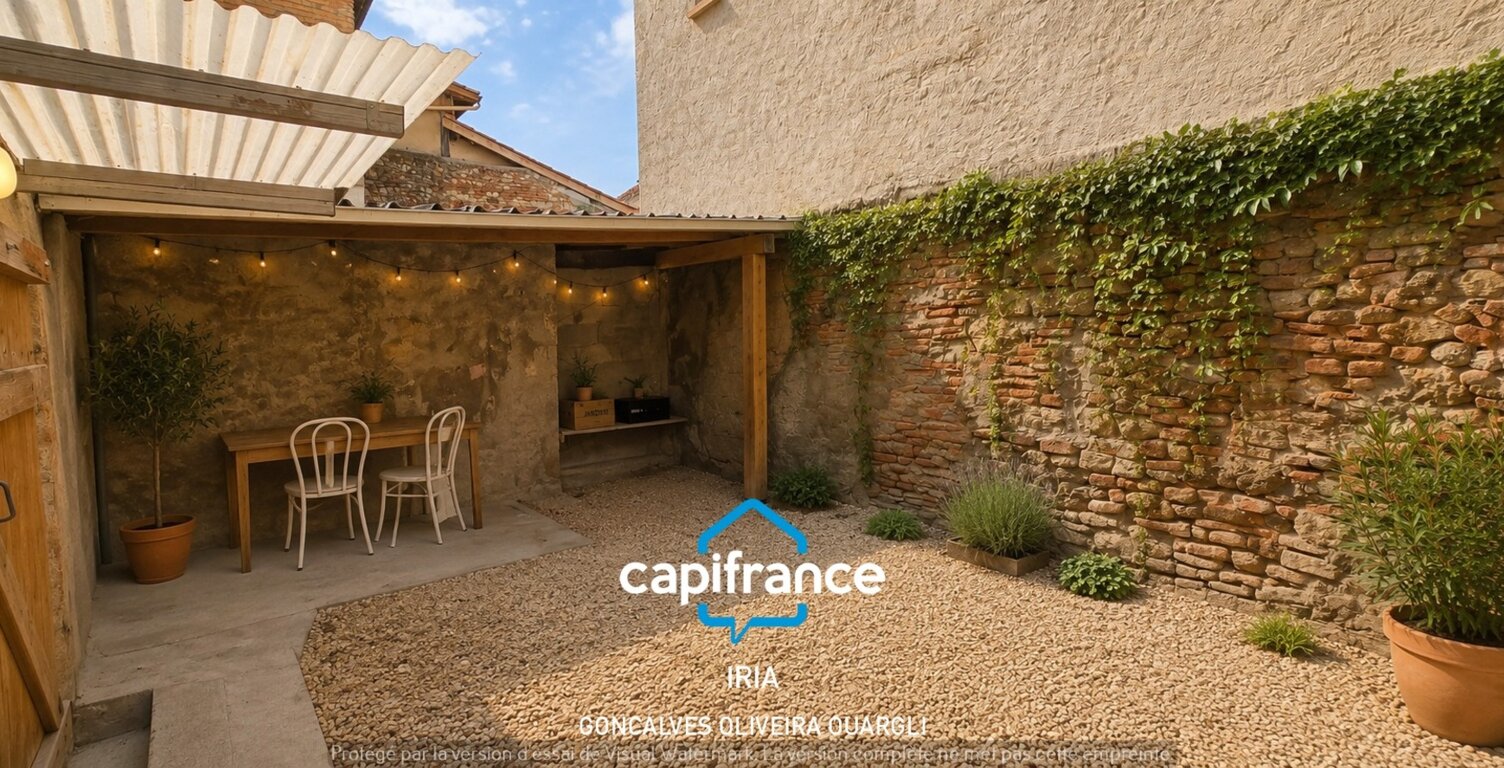 À vendre - Maison de ville en pierre avec terrasse privative - 2 chambres et grenier aménageable – Clairac (47190)Lot-et-Garonne — photo 1