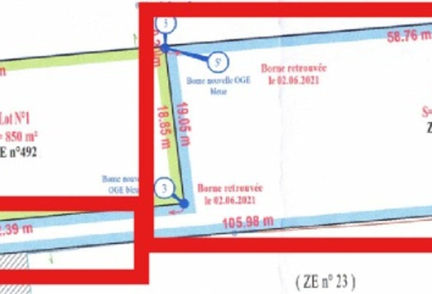 Terrain à vendre de 1 555,00 m² CHEMILLY SUR YONNE (89) — photo 1