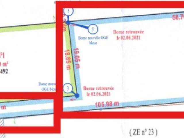 Terrain à vendre de 1 555,00 m² CHEMILLY SUR YONNE (89) — photo du bien
