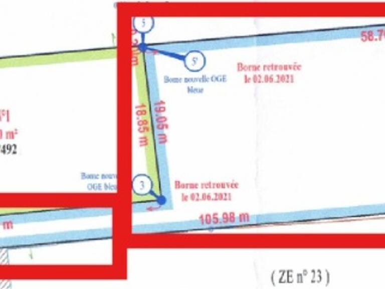Terrain à vendre de 1 555,00 m² CHEMILLY SUR YONNE (89) — photo 1