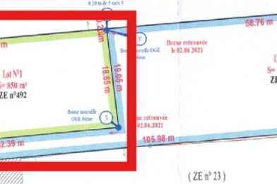 Terrain  55000 €