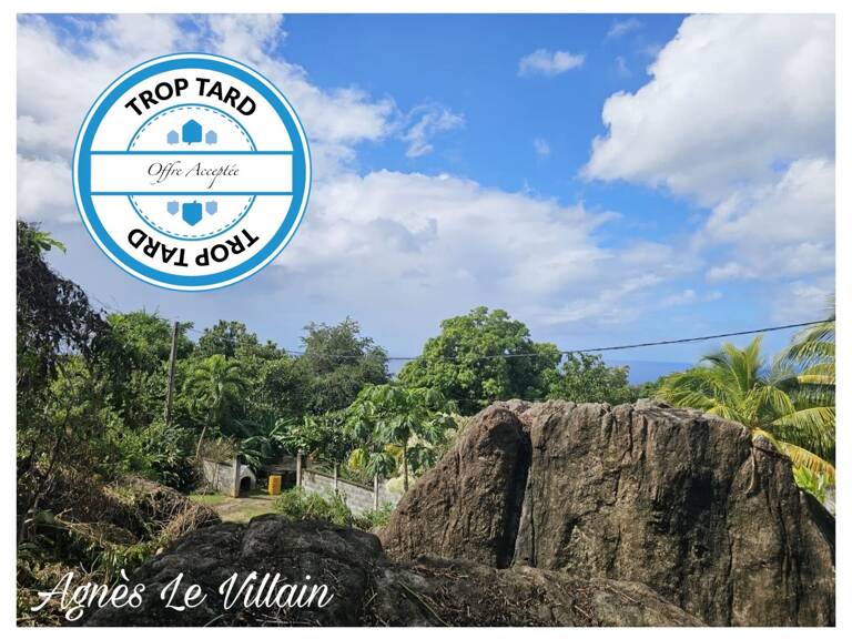 Terrain Vue Mer Grosses Roches de 1 041 m2 — photo 1