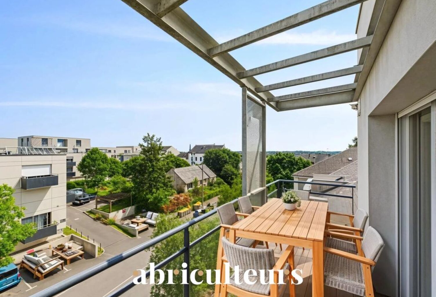 Appartement T3 moderne et lumineux à la vente à  Rue Théophile Guillou, Saint-Herblain (44800) — photo 1