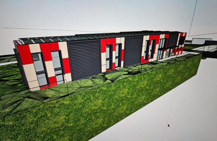 FUTUR LOCAL COMMERCIAL 203 m² / ZAC 2000 LE PORT — photo 2