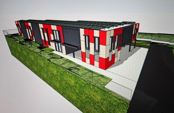 FUTUR LOCAL COMMERCIAL 203 m² / ZAC 2000 LE PORT — photo 3