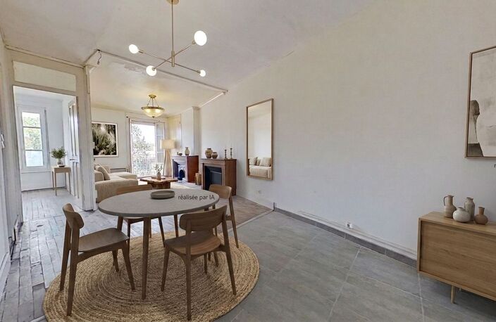 Grand T2 de 57 m² en dernier étage avec balcon et vue Fourvière — photo 3