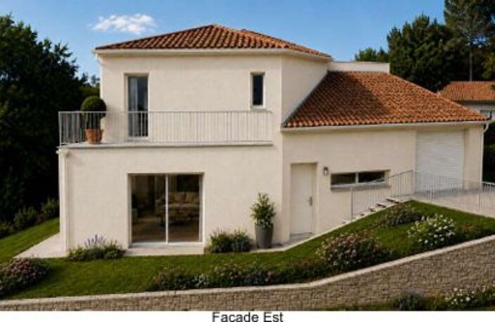 Terrain À Vendre avec permis déposé pour 2 maisons mitoyennes — photo 2