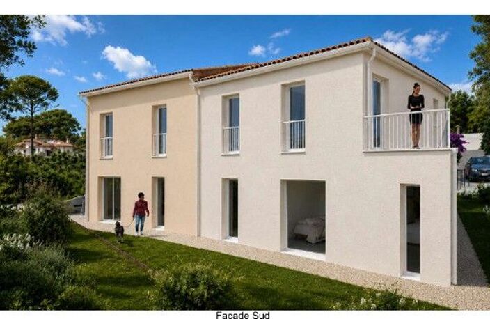 Terrain À Vendre avec permis déposé pour 2 maisons mitoyennes — photo 5