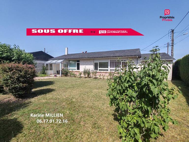 EZY SUR EURE 27530 Maison de PLAIN-PIED - 3 chambres - 2 garages - Appentis - Terrain - 175000  HAI — photo 1