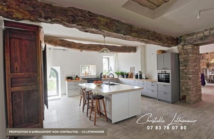 35890 LAILLÉ - Longère + Grange - 6 Pièces  - 169 m2 — photo 3