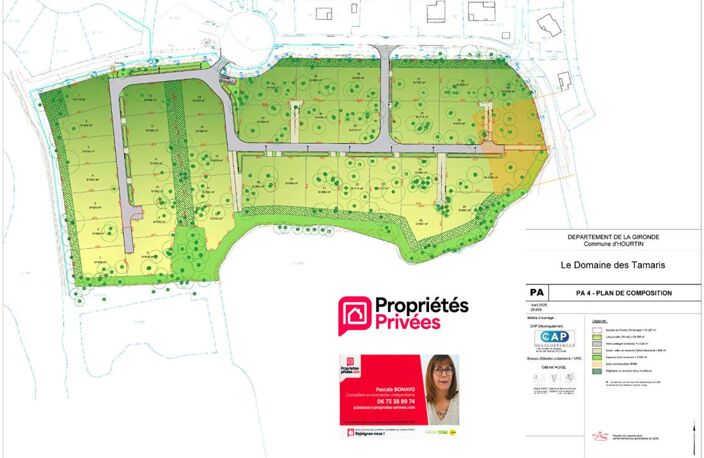 HOURTIN-PORT - TERRAIN À BÂTIR DE 542 M² — photo 3