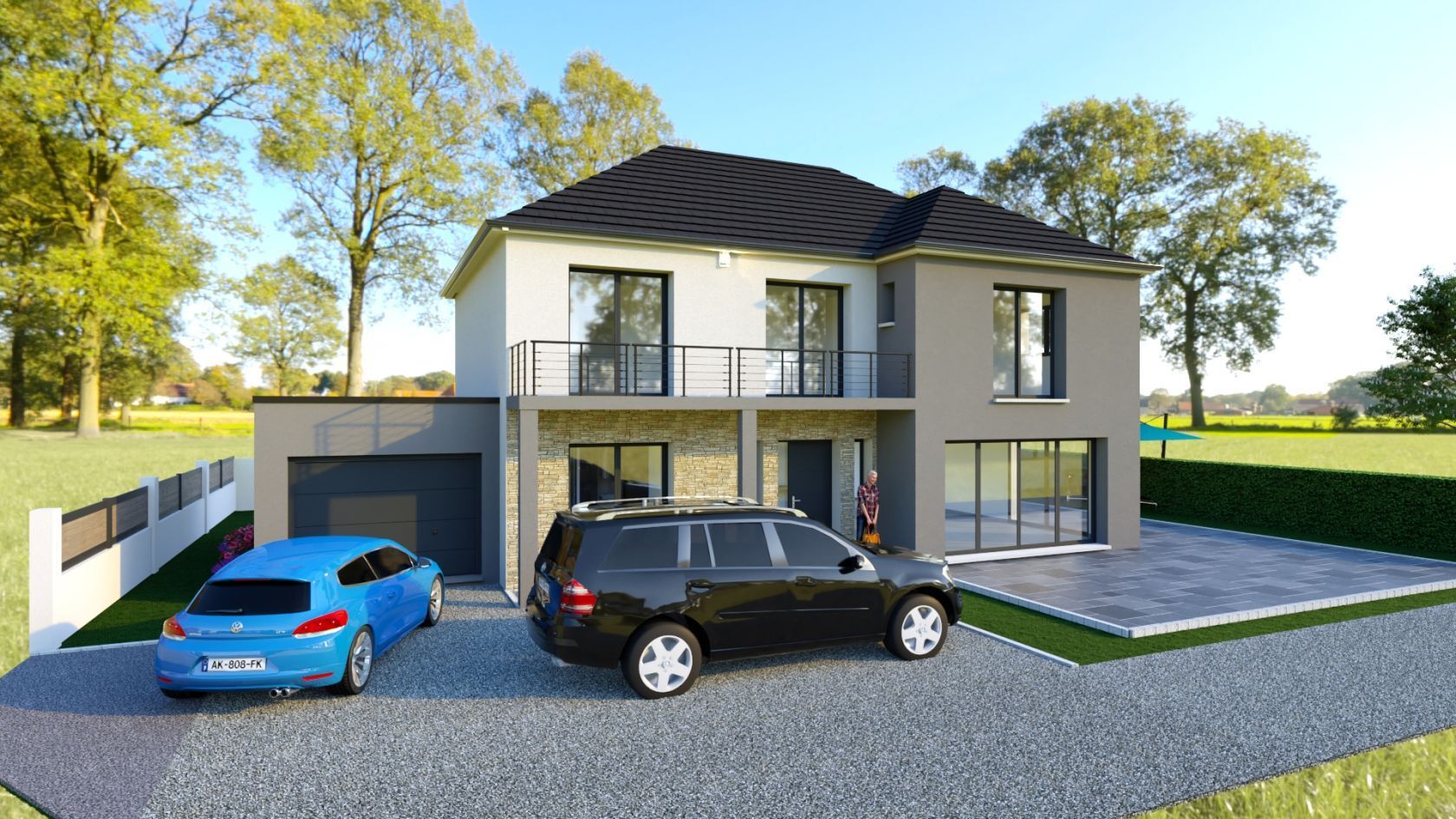 Terrain à bâtir de 740 m² à ATTAINVILLE (95)