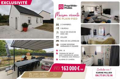 Maison 4 pièces 163000 €