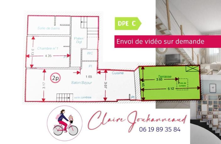 Maison Appartement avec terrasse — photo 2
