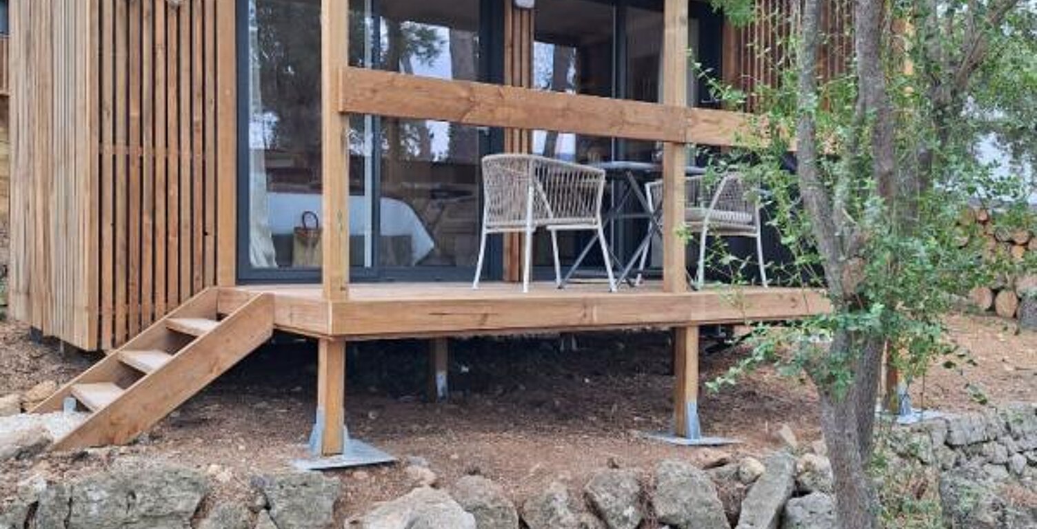 Le Thoronet 1 pièce(s) 20 m2 maisonnette style Tiny House sur un terrain de 420m² — photo 1