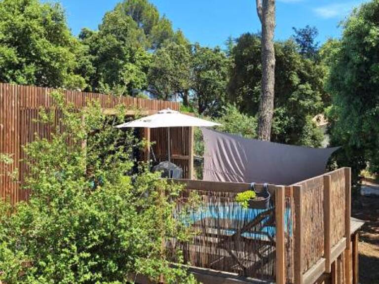 Le Thoronet 1 pièce(s) 20 m2 maisonnette style Tiny House sur un terrain de 335m² avec piscine de 10m3 — photo 1