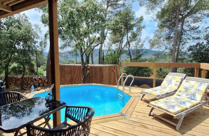 Le Thoronet 1 pièce(s) 20 m2 maisonnette style Tiny House sur un terrain de 335m² avec piscine de 10m3 — photo 3