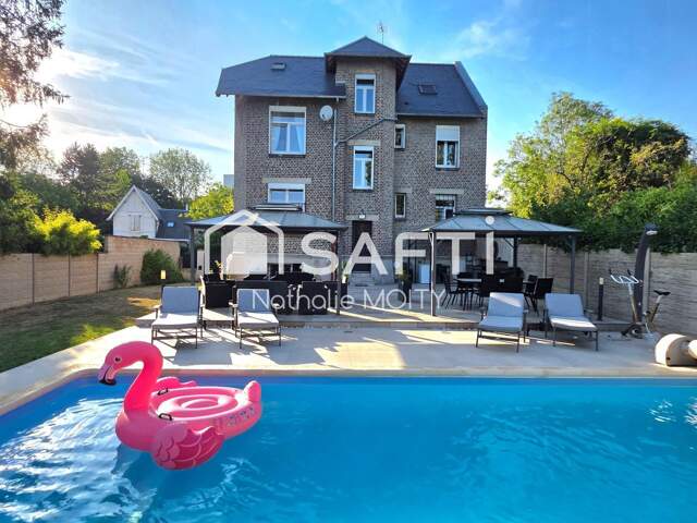 MAGNIFIQUE propriété quartier de Remicourt de 161m² avec une superbe piscine — photo du bien