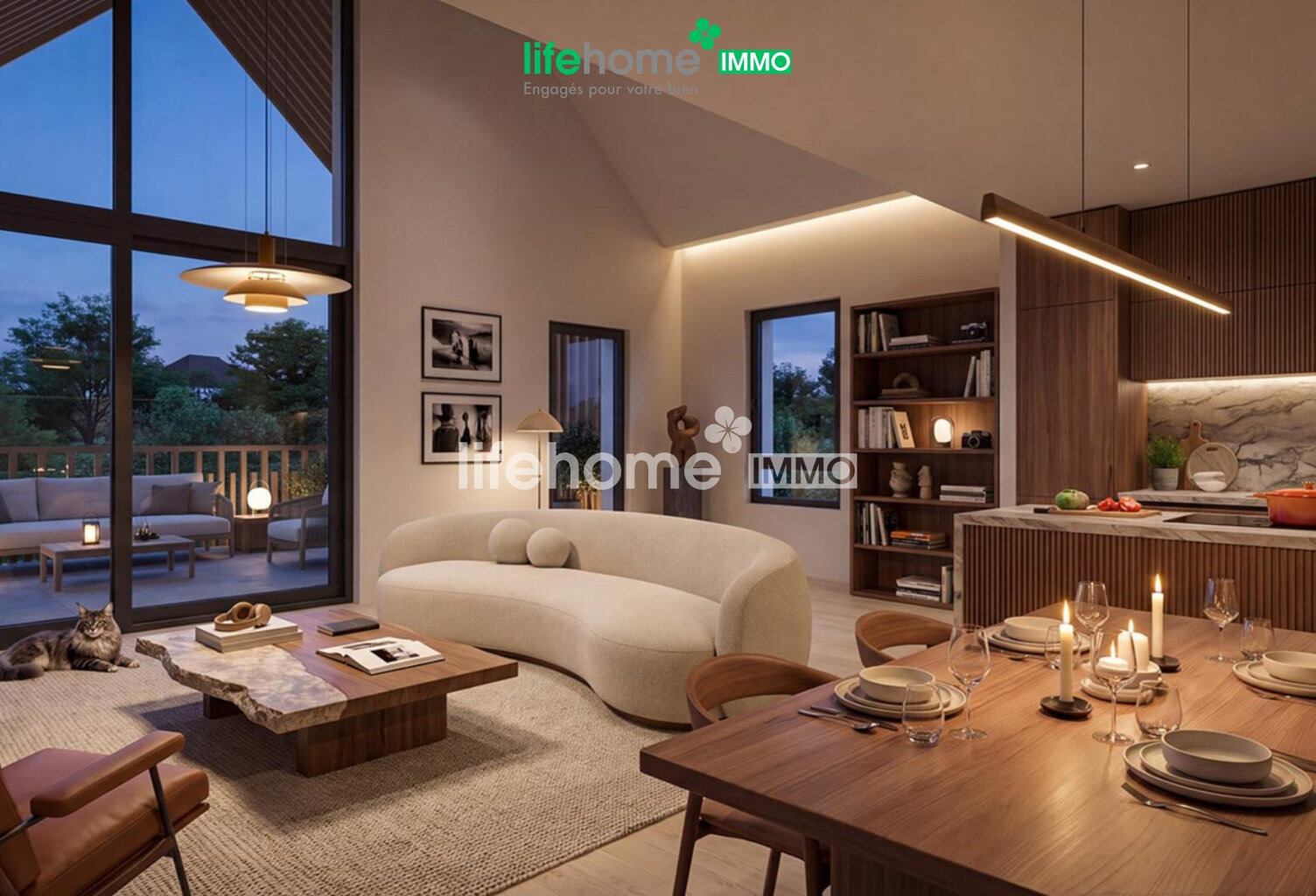 ppartement neuf 3 pièces de 65,21 m² — photo 1