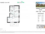 ppartement neuf 3 pièces de 65,21 m² — photo 2