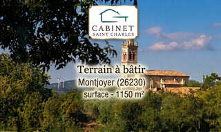 Terrain  1150 m² à vendre à Montjoyer (26230)