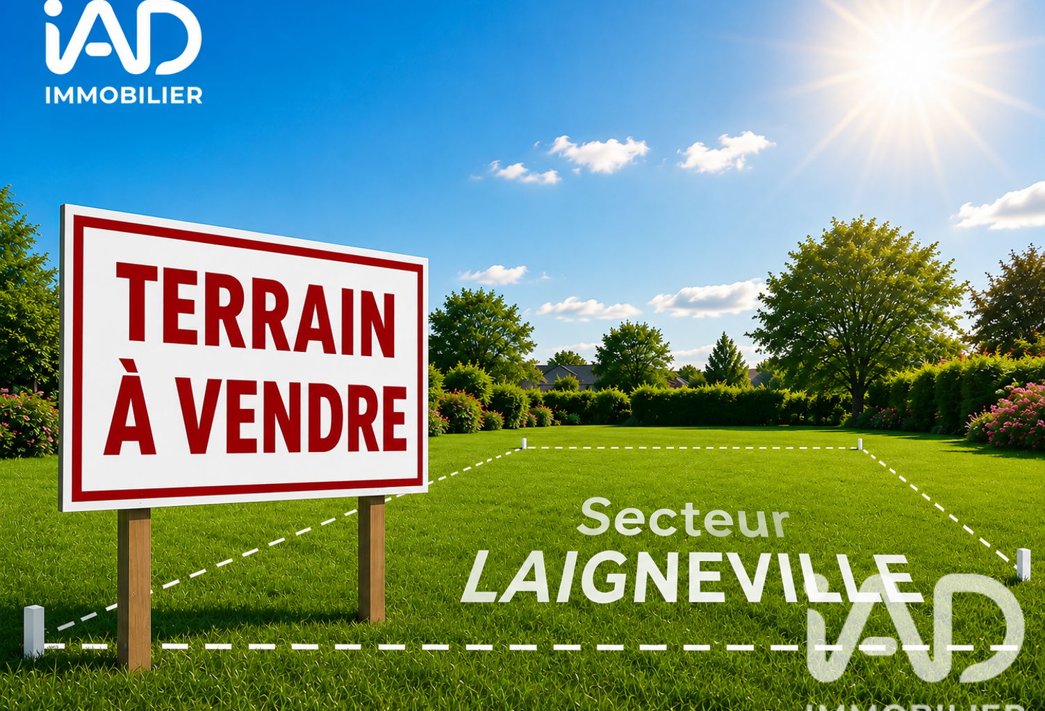 Vente Terrain 907 m&sup2; — photo 1