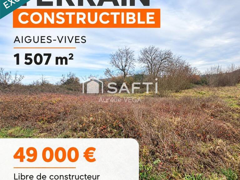 Terrain constructible de 1 507 m² au calme — photo 1