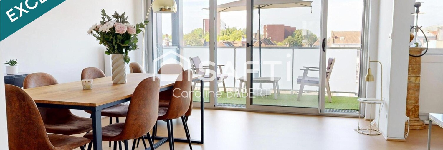 Appartement 3 Pièces 76 m² à vendre à Roubaix (59100)