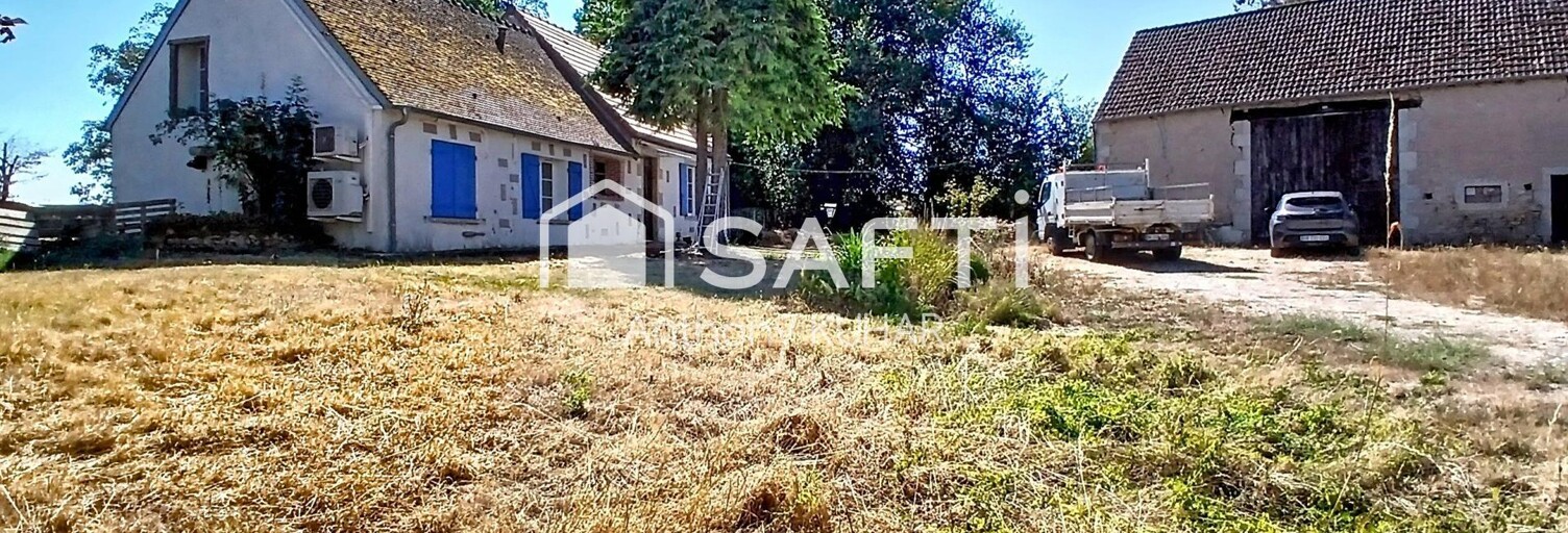 Maison 7 Pièces 117 m² à vendre à Vernais (18210)