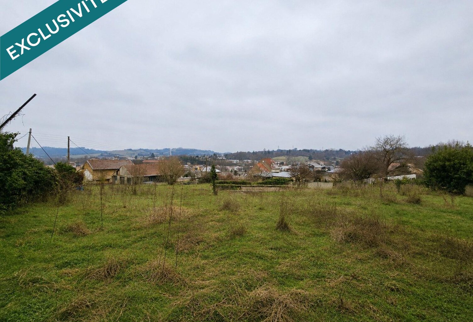 Terrain a batir 1479 m² Cusset vue dégagée — photo 1