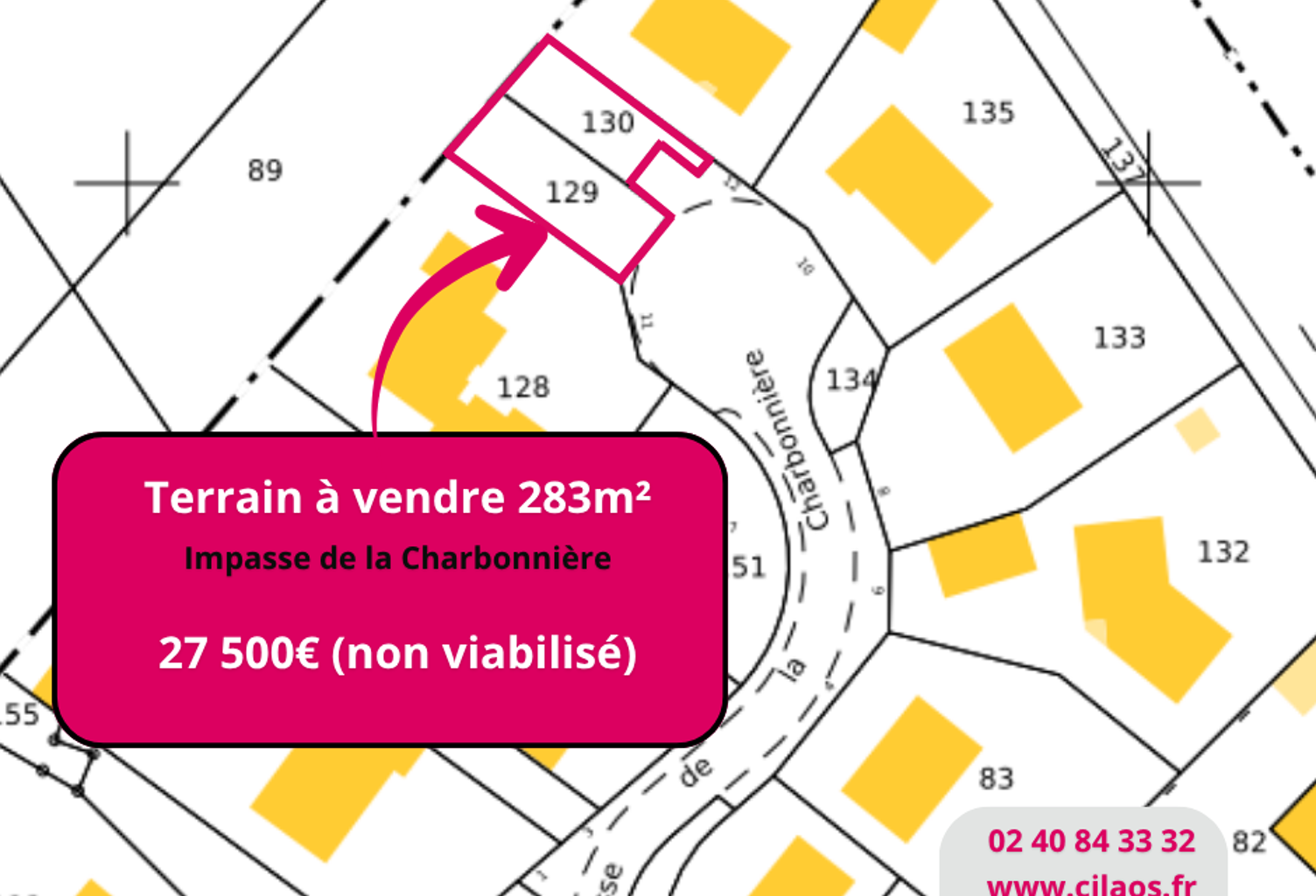Terrain en diffus à vendre à TOUVOIS — photo 1