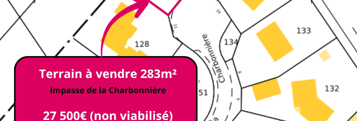Terrain  283 m² à vendre à Touvois (44650)
