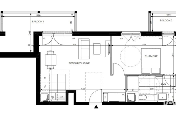 Vente Appartement 2 pièces — photo 4