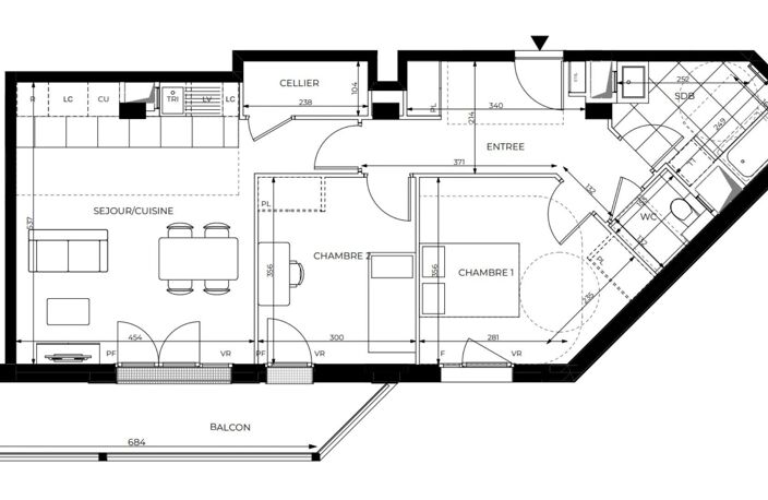 Vente Appartement 3 pièces — photo 4