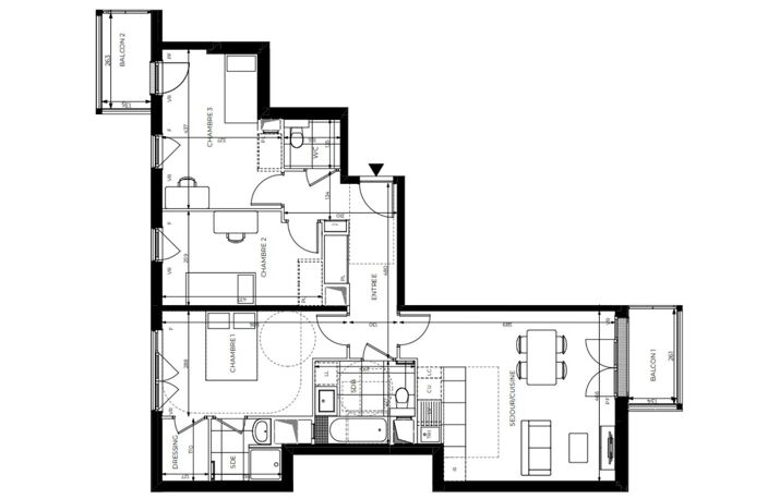Vente Appartement 4 pièces — photo 4