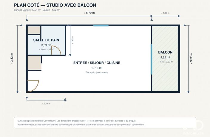 Vente Appartement 2 pièces — photo 2